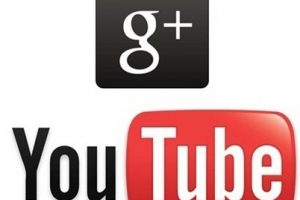 YouTube Google Plus logo