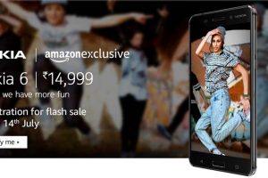 Nokia 6 Amazon Exclusive Flash Sale