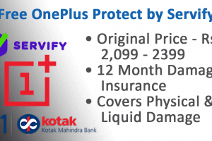 OnePlus Protect for OP5 Free Servify