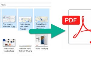 Image to PDF Windows 10