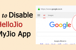 Desable HelloJio Assistant from the Jio App