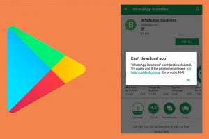 Error 404 on Goole Play Store