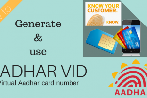 Aadhar VID Generate and Use