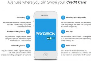 PayDeck can be used for many types of payments