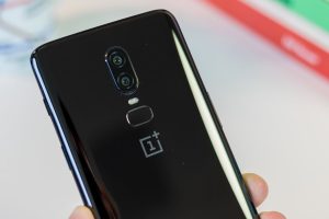 OnePlus 6 back mirror black