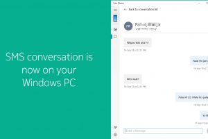 Android SMS conversation can be read on PC now