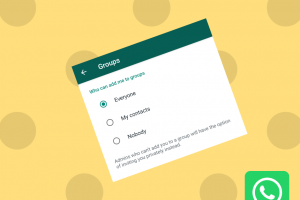 WhatsApp - Who can add me to groups