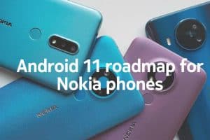 Nokia Android 11 roadmap header