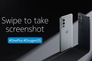 Take screenshots using Gestures on OnePlus phones